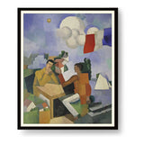 The Conquest Of The Air - WALL MOUNT FRAME