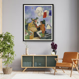 The Conquest Of The Air - WALL MOUNT FRAME