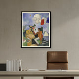 Artist5 - Art - The Conquest Of The Air - WALL MOUNT FRAME