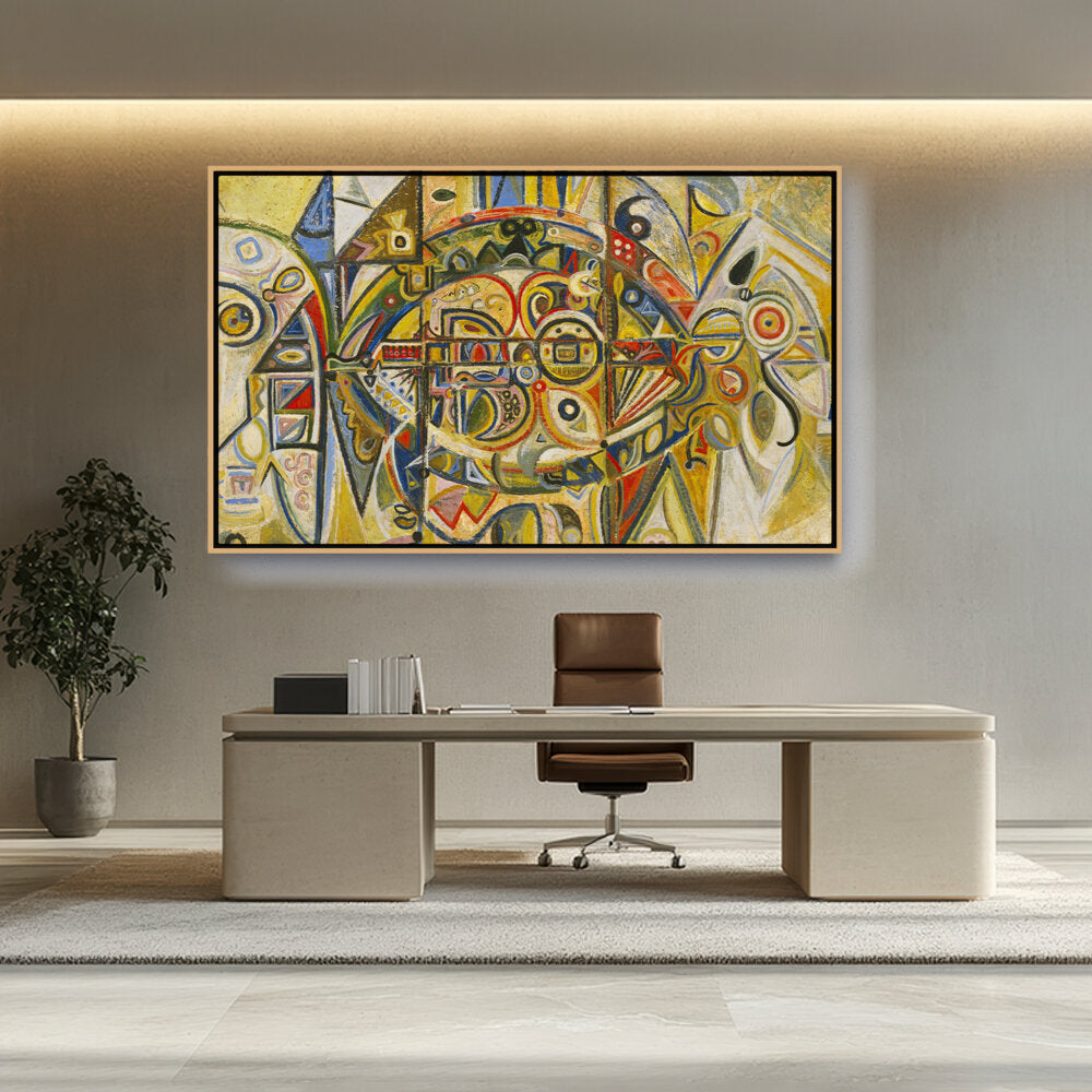 Artist5 - Art - Desert - FLOATING FRAME