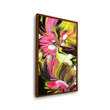 Vibrant World Of Colors - Framed Canvas