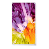 Vibrant Colors Splashed - Acrylic Wall Photo