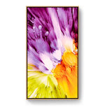 Vibrant Colors Splashed - FLOATING FRAME