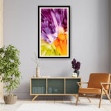 Vibrant Colors Splashed - WALL MOUNT FRAME