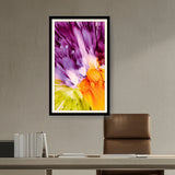 Artist5 - Art - Vibrant Colors Splashed - WALL MOUNT FRAME