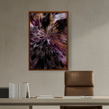 Artist5 - Art - A Floral Artwork. - Framed Canvas