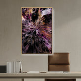 Artist5 - Art - A Floral Artwork. - FLOATING FRAME