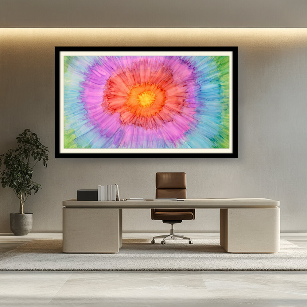 Artist5 - Art - Swirling Patterns - WALL MOUNT FRAME