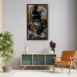 Unique Blend Of Colors - Framed Canvas