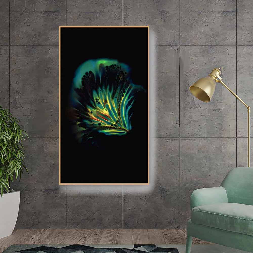 Artist5 - Art - A Flower Illuminated - FLOATING FRAME
