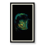 A Flower Illuminated - WALL MOUNT FRAME