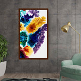 Artist5 - Art - Spectrum Of Colors - Framed Canvas