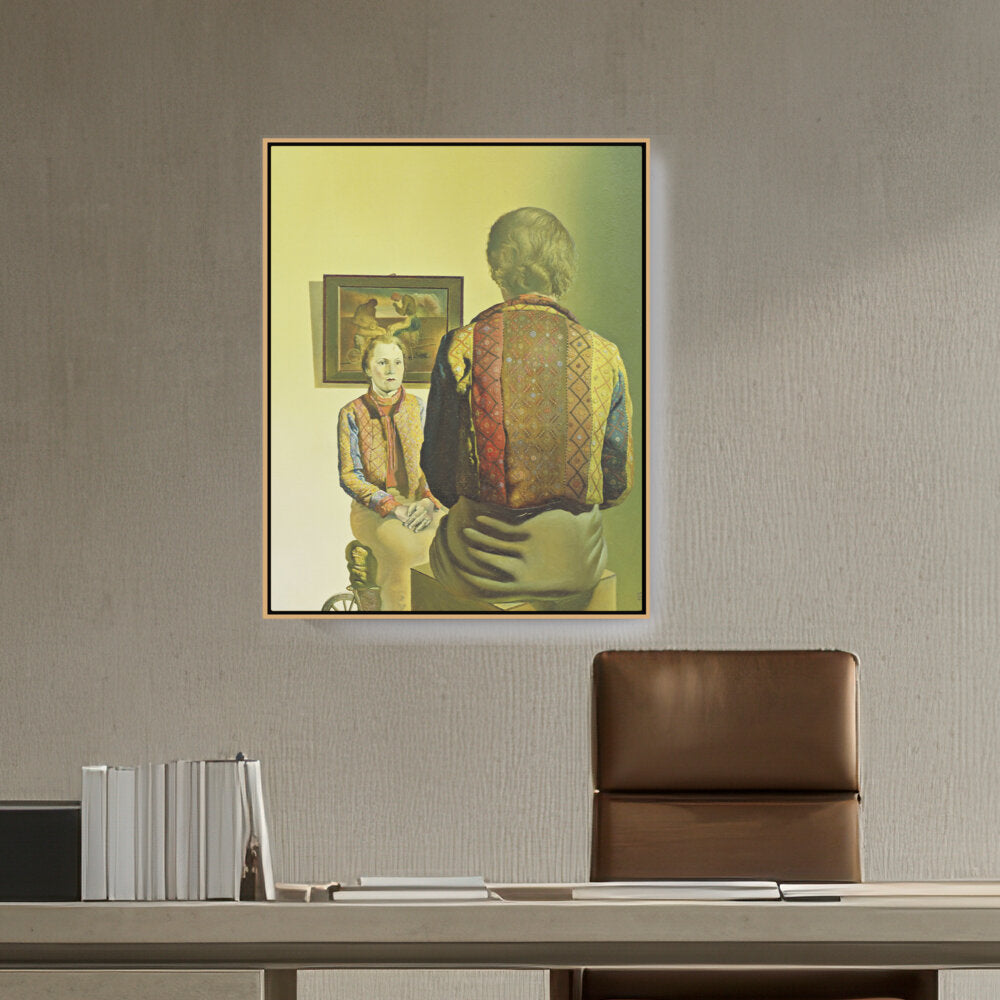 Artist5 - Art - Portrait Of Gala - FLOATING FRAME