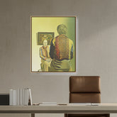 Artist5 - Art - Portrait Of Gala - FLOATING FRAME