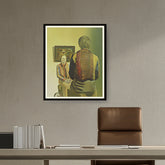 Artist5 - Art - Portrait Of Gala - WALL MOUNT FRAME