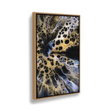 Flower In Black And White - FLOATING FRAME