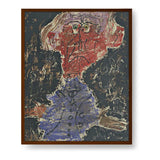 The Autaud Redskin Sorcerer - Framed Canvas