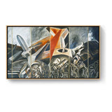 Dive Bomber And Tank - FLOATING FRAME