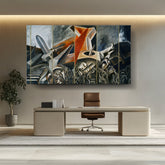 Artist5 - Art - Dive Bomber And Tank - Wall Canvas