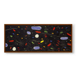 The Song Of The Vowels - Framed Canvas