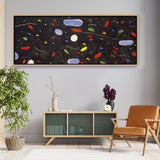 The Song Of The Vowels - FLOATING FRAME