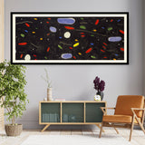 The Song Of The Vowels - WALL MOUNT FRAME