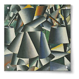 Woman With Pails - Acrylic Wall Photo