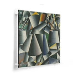 Woman With Pails - Acrylic Wall Photo