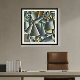 Artist5 - Art - Woman With Pails - WALL MOUNT FRAME