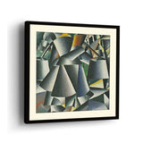 Woman With Pails - WALL MOUNT FRAME
