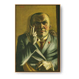 Self Portrait With A Cigarette - FLOATING FRAME