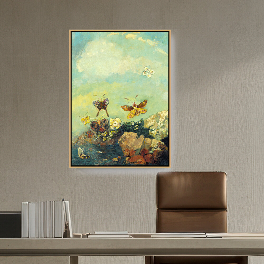 Artist5 - Art - Butterflies - FLOATING FRAME