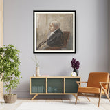 Seated Man - WALL MOUNT FRAME