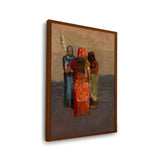 The Three Fates - Framed Canvas