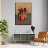 The Three Fates - FLOATING FRAME