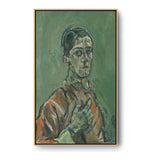 Portrait Of Oskar Kokoschka - FLOATING FRAME