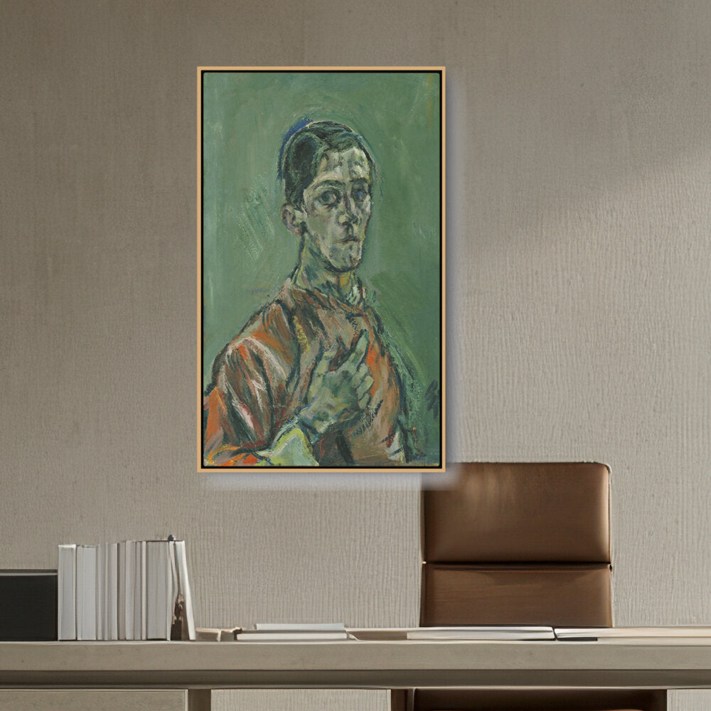 Artist5 - Art - Portrait Of Oskar Kokoschka - FLOATING FRAME
