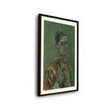 Portrait Of Oskar Kokoschka - WALL MOUNT FRAME