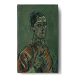 Portrait Of Oskar Kokoschka - Wall Canvas