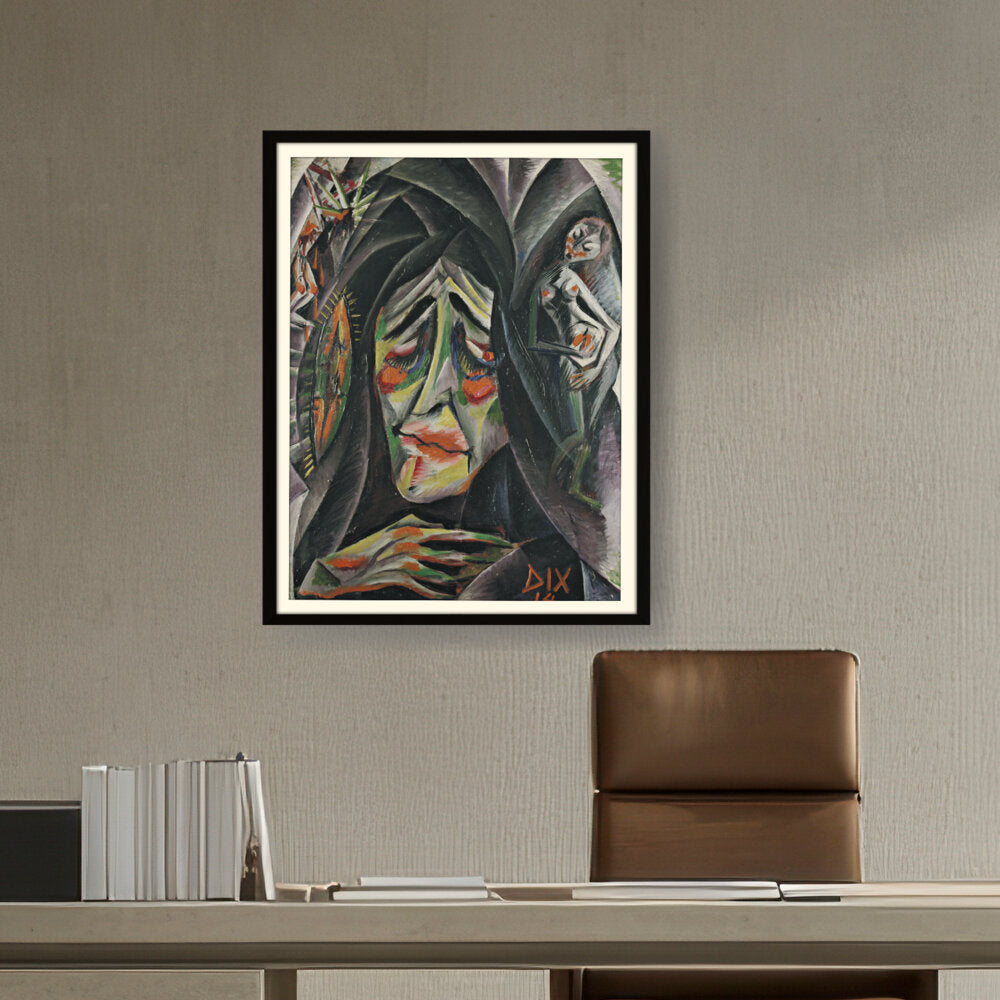 Artist5 - Art - The Nun - WALL MOUNT FRAME