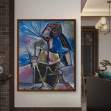 Artist5 - Art - At Work - Framed Canvas