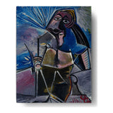 At Work - Wall Canvas