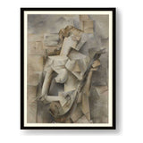 Girl With A Mandolin - WALL MOUNT FRAME