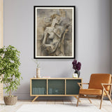 Girl With A Mandolin - WALL MOUNT FRAME