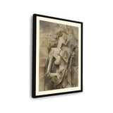 Girl With A Mandolin - WALL MOUNT FRAME