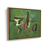 Green Still Life - FLOATING FRAME