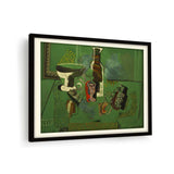 Green Still Life - WALL MOUNT FRAME