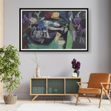 Night Fishing At Antibes - WALL MOUNT FRAME