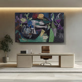 Artist5 - Art - Night Fishing At Antibes - Wall Canvas