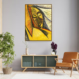 Head Of A Sleeping Woman - FLOATING FRAME